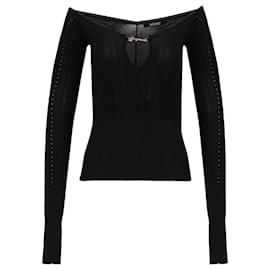 Strickpullover mit Logo-Anhänger für Damen - Jacquemus