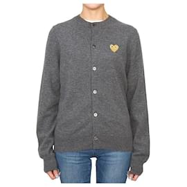 Comme Des Garcons Cardigan Gold Emblem AX Loose Fit (Unisex)