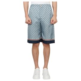 Gucci Square Men's Silk Shorts ZAMZY