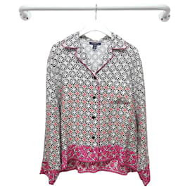 Louis Vuitton Pyjamahemd mit geometrischem Monogramm-Blumenmuster