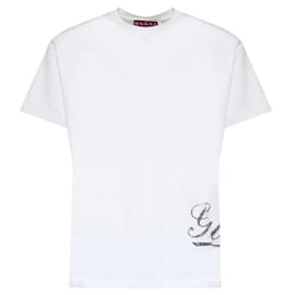 Gucci Bedrucktes Baumwoll-Jersey-T-Shirt