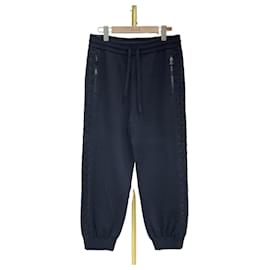 Louis Vuitton Pantaloni track Damier in maglia Black