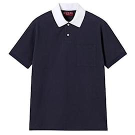 Polo in piqué di cotone elasticizzato - Gucci