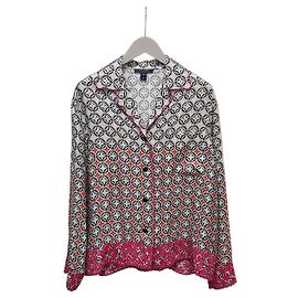Louis Vuitton Camicia da pigiama con monogramma floreale geometrico