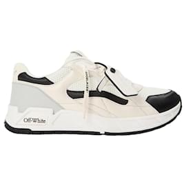 Refurbished Off-White Men’s Paneled Chunky Low-Silhouette Sneakers - Off White