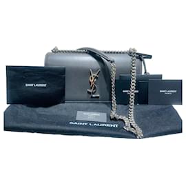 Borsa a tracolla e crossbody Sunset Medium Silver Chain - Saint Laurent