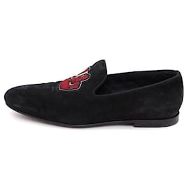 Mocasines para hombre LV Piece en ante negro - Louis Vuitton