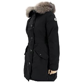 Moncler Monticol Fox Fur Women's Long Padded Jacket