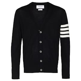 Strickjacke aus diagonaler Merinowolle für Herren - Thom Browne