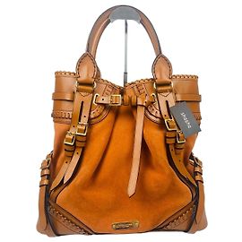 Burberry Borsa Tote Prossem in scamosciato