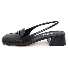 Miu Miu Décolleté slingback in vernice