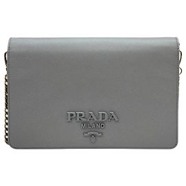 Prada Mini Saffiano Crossbody Sky Blue