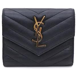 Monogram Compact Damengeldbörse - Saint Laurent