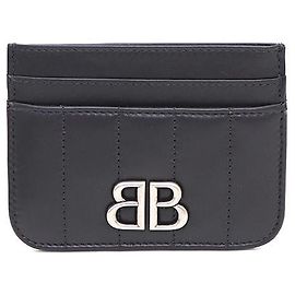 Balenciaga Tarjetero Monogram Monaco Negro