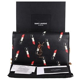 Saint Laurent Limitierte Kate Tasche mit Goldkette