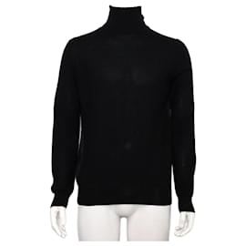 Schwarzer Rollkragenpullover aus Kaschmir - Hermès