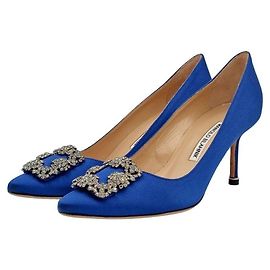 Manolo Blahnik Décolleté in cristallo