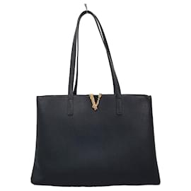 Versace Gold Logo Schultertasche
