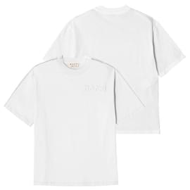 Kurzärmeliges Logo-T-Shirt für Damen - Marni