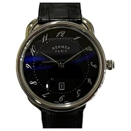 Orologio ARCEAU Asso con cinturino in alligatore da uomo - Hermès