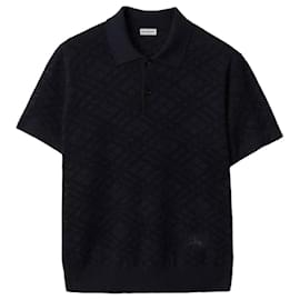 Polo in lana a quadri - Burberry