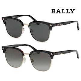 Bally Luxus-Sonnenbrille mit quadratischem Gestell Asian Fit