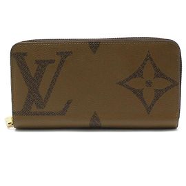 Louis Vuitton Cartera larga Zippy con monograma gigante invertido