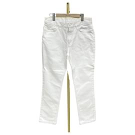 Louis Vuitton Jeans Slim in Denim Bianco