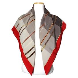 Foulard in seta rosso - Céline
