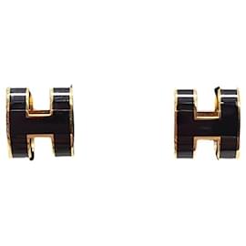Brincos Black Gold Pop Ash - Hermès