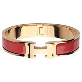 Pulseira Click Coral Ouro Rosa PM - Hermès