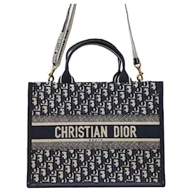 Leather Book Tote Medium Tasche - Dior