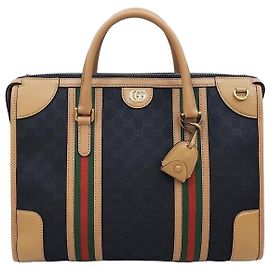 Gucci Borsa duffle GG Supreme Bowelato in tela