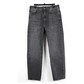 Balenciaga Pantaloni in denim nero lavato