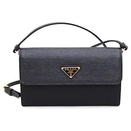 Mini borsa a tracolla WOC in nylon vitreo - Prada