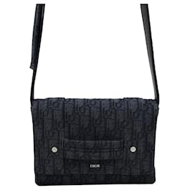 CD Oblique Jacquard Crossbody Bag - Dior