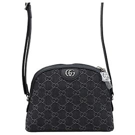 Gucci Ophidia Black Denim Crossbody Small