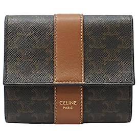Triomphe Triope Small Wallet - Céline