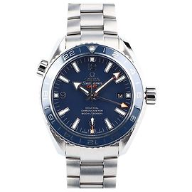 Omega Montre Seamaster Planet Ocean GMT Titanium pour Homme