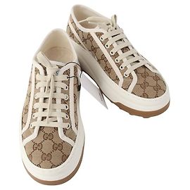 Gucci Sneakers Tennis in tela GG Taglia