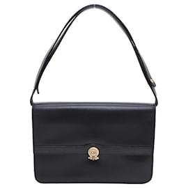 Dior Borsa a tracolla in pelle con logo CD dorato