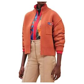Effect Kaleidoscope Reißverschlussjacke Orange - Hermès