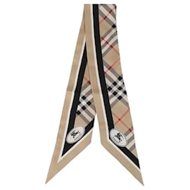 Burberry Seidenschal Skinny Check