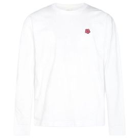 Kenzo Langarmhemd mit Blumenstickerei