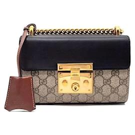 Gucci Borsa a Spalla Supreme Padlock Small
