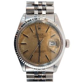 Rolex Orologio Datejust Automatic Bicolor Dial Steel Jubilee da Uomo