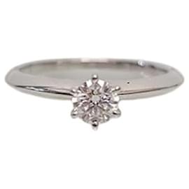 Anel de noivado Tiffany Setting em platina Tiffany - Tiffany & Co