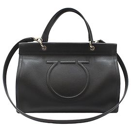 Salvatore Ferragamo Borsa a tracolla Meera Gancini nera