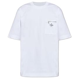Baumwoll-T-Shirt - Fendi