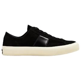 Tom Ford Sneakers Cambridge in scamosciato incrociato